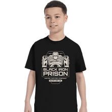 Load image into Gallery viewer, Shirts T-Shirts, Youth / XS / Black Prison Security Robots