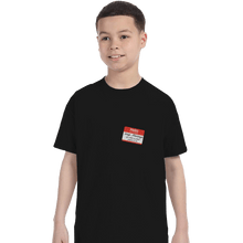 Load image into Gallery viewer, Shirts T-Shirts, Youth / XL / Black Hello My Name Is Inigo Montoya