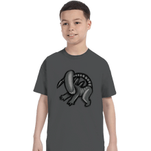 Load image into Gallery viewer, Shirts T-Shirts, Youth / XL / Charcoal The Xeno King