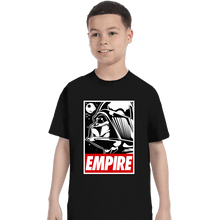Load image into Gallery viewer, Shirts T-Shirts, Youth / XS / Black Empire
