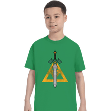 Load image into Gallery viewer, Daily_Deal_Shirts T-Shirts, Youth / XS / Irish Green The Sword