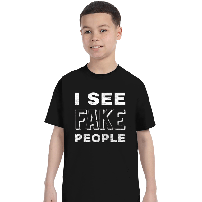 I See Fake People - Nerdy T-Shirt by fanfreak | ShirtPunch
