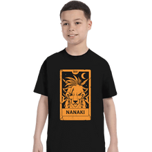 Load image into Gallery viewer, Daily_Deal_Shirts T-Shirts, Youth / XS / Black Nanaki Tarot Card