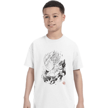 Load image into Gallery viewer, Shirts T-Shirts, Youth / XL / White The Prince Of Saiyans