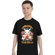 Load image into Gallery viewer, Secret_Shirts T-Shirts, Youth / XS / Black Wonderous Rabbit