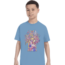 Load image into Gallery viewer, Shirts T-Shirts, Youth / XS / Powder Blue Throne Of Magic
