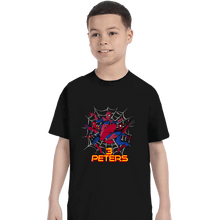 Load image into Gallery viewer, Daily_Deal_Shirts T-Shirts, Youth / XS / Black 3 Peters