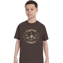 Load image into Gallery viewer, Shirts T-Shirts, Youth / XL / Dark Chocolate Captain Chunk