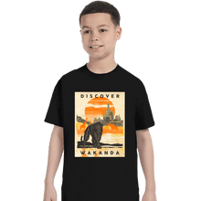 Load image into Gallery viewer, Secret_Shirts T-Shirts, Youth / XS / Black Wakanda Vacation