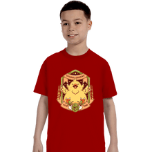 Load image into Gallery viewer, Shirts T-Shirts, Youth / XS / Red Fat Chocobo Gysahl