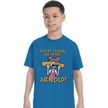 Load image into Gallery viewer, Shirts T-Shirts, Youth / XS / Sapphire The Disaster Lover