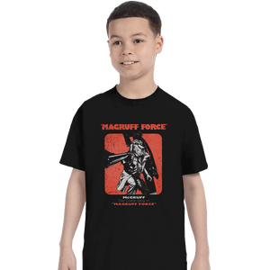 Shirts T-Shirts, Youth / XL / Black Magruff Force