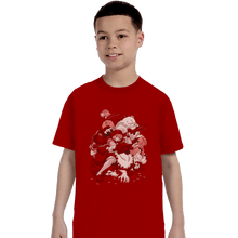 Load image into Gallery viewer, Shirts T-Shirts, Youth / XS / Red Hunter