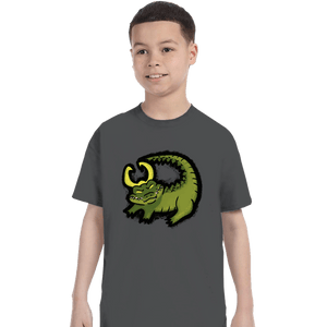 Shirts T-Shirts, Youth / XS / Charcoal The Alligator King