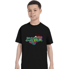 Load image into Gallery viewer, Shirts T-Shirts, Youth / XS / Black Space Cowboy Jam