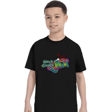 Load image into Gallery viewer, Shirts T-Shirts, Youth / XS / Black Space Cowboy Jam
