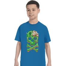 Load image into Gallery viewer, Shirts T-Shirts, Youth / XS / Sapphire Jolly Plumber
