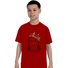 Load image into Gallery viewer, Shirts T-Shirts, Youth / XL / Red The Notorious Princess
