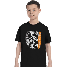 Load image into Gallery viewer, Daily_Deal_Shirts T-Shirts, Youth / XS / Black Mega Meteora