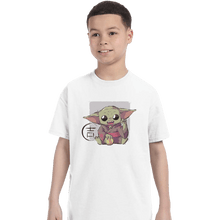 Load image into Gallery viewer, Secret_Shirts T-Shirts, Youth / XS / White Maneki Grogu