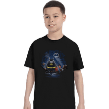 Load image into Gallery viewer, Daily_Deal_Shirts T-Shirts, Youth / XS / Black My Neighbor Bat