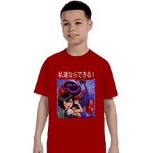 Load image into Gallery viewer, Shirts T-Shirts, Youth / XL / Red Peni Can Do Whatever A Spider Can