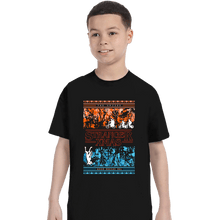 Load image into Gallery viewer, Shirts T-Shirts, Youth / XS / Black Stranger Ugly Sweater