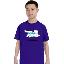 Load image into Gallery viewer, Secret_Shirts T-Shirts, Youth / XS / Violet Jazz Cat