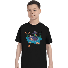 Load image into Gallery viewer, Secret_Shirts T-Shirts, Youth / XS / Black The Dark Duck