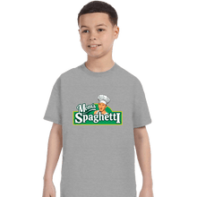 Load image into Gallery viewer, Secret_Shirts T-Shirts, Youth / XS / Sports Grey Mom's Spaghetti