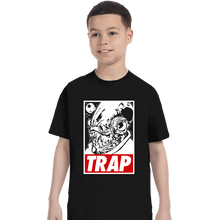 Load image into Gallery viewer, Shirts T-Shirts, Youth / XS / Black Trap