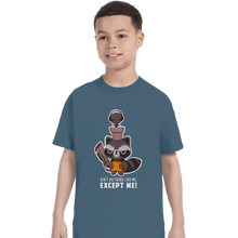 Load image into Gallery viewer, Shirts T-Shirts, Youth / XS / Indigo Blue Galaxy Pair