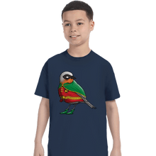 Load image into Gallery viewer, Shirts T-Shirts, Youth / XS / Navy Bird Wonder