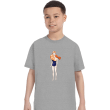 Load image into Gallery viewer, Shirts T-Shirts, Youth / XS / Sports Grey Shrimp On The Barbie
