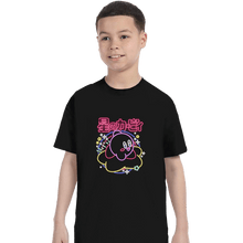 Load image into Gallery viewer, Daily_Deal_Shirts T-Shirts, Youth / XS / Black Neon Kirby
