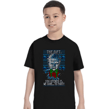 Load image into Gallery viewer, Secret_Shirts T-Shirts, Youth / XS / Black The Gift