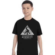 Load image into Gallery viewer, Shirts T-Shirts, Youth / XL / Black Shandor Mining Company