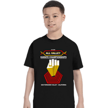 Load image into Gallery viewer, Daily_Deal_Shirts T-Shirts, Youth / XS / Black All Valley Karate