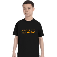 Load image into Gallery viewer, Shirts T-Shirts, Youth / XS / Black Jack O Lanterns