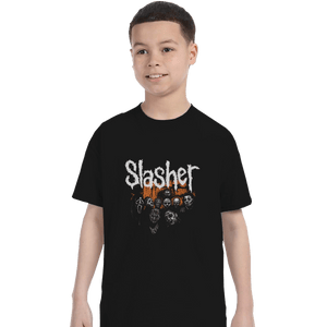 Shirts T-Shirts, Youth / XL / Black Slasher