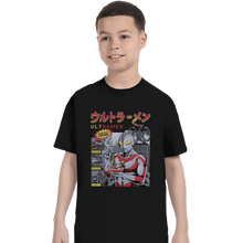 Load image into Gallery viewer, Shirts T-Shirts, Youth / XL / Black Ultramen