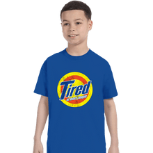 Load image into Gallery viewer, Shirts T-Shirts, Youth / XS / Royal Blue Tired Of Most People