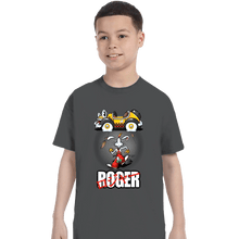 Load image into Gallery viewer, Daily_Deal_Shirts T-Shirts, Youth / XS / Charcoal Roger