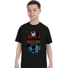 Load image into Gallery viewer, Shirts T-Shirts, Youth / XS / Black Hollow Things

