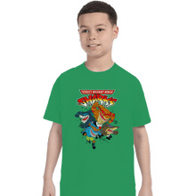 Load image into Gallery viewer, Shirts T-Shirts, Youth / Small / Irish Green Street Mutant Ninja Sharks