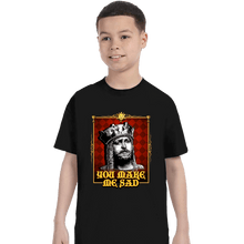 Load image into Gallery viewer, Daily_Deal_Shirts T-Shirts, Youth / XS / Black You Make Me Sad