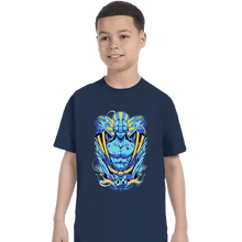 Load image into Gallery viewer, Secret_Shirts T-Shirts, Youth / XS / Navy Angemon!