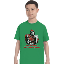 Load image into Gallery viewer, Shirts T-Shirts, Youth / XL / Irish Green Why Santa Why