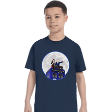 Load image into Gallery viewer, Shirts T-Shirts, Youth / XS / Navy Clara And The Doctor
