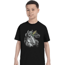 Load image into Gallery viewer, Shirts T-Shirts, Youth / XL / Black UniCORN